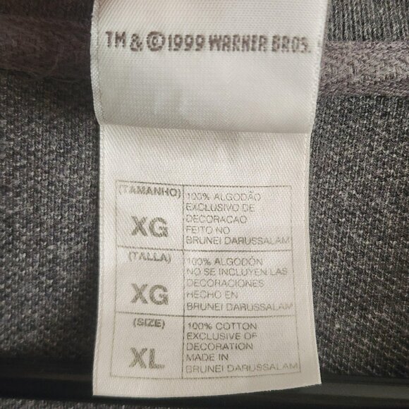 Vintage Foghorn Leghorn Shirt Mens XL Polo Looney Tunes Warner Bros 1999 90s - Picture 6 of 10